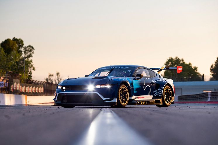 Mustang GT3 Barcelona test 2023 (2)