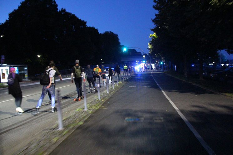 Blade-Night-Kiel zu Gast beim Rollerfestival 2022 