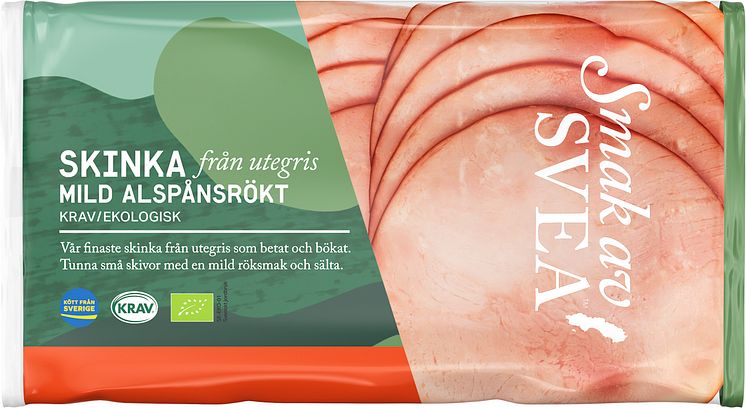 Mild alspånsrökt skinka KRAV Smak av SVEA
