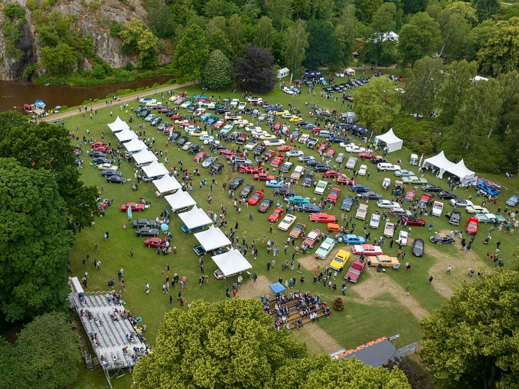 Överblick Nostalgia Festival Foto Håkan Linder