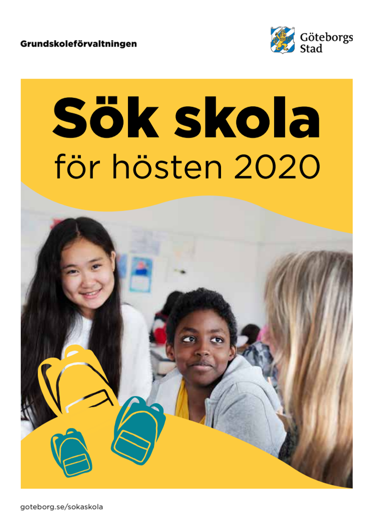 Broschyr om att söka ny skolenhet