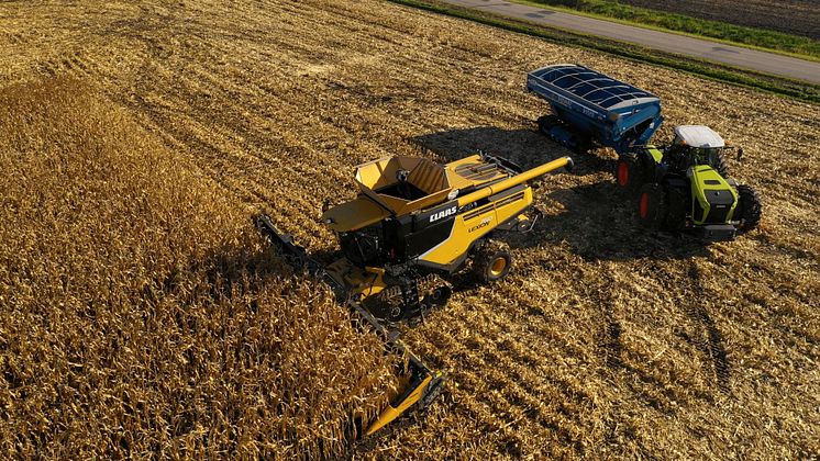 CLAAS LEXION 760 TERRA TRAC.
