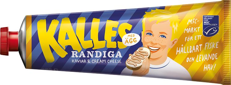 Kalles Randiga Kaviar & Cream Cheese