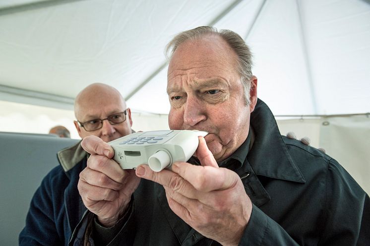 Stig Nyman, KD: "Vi måste öka antalet spirometrier"