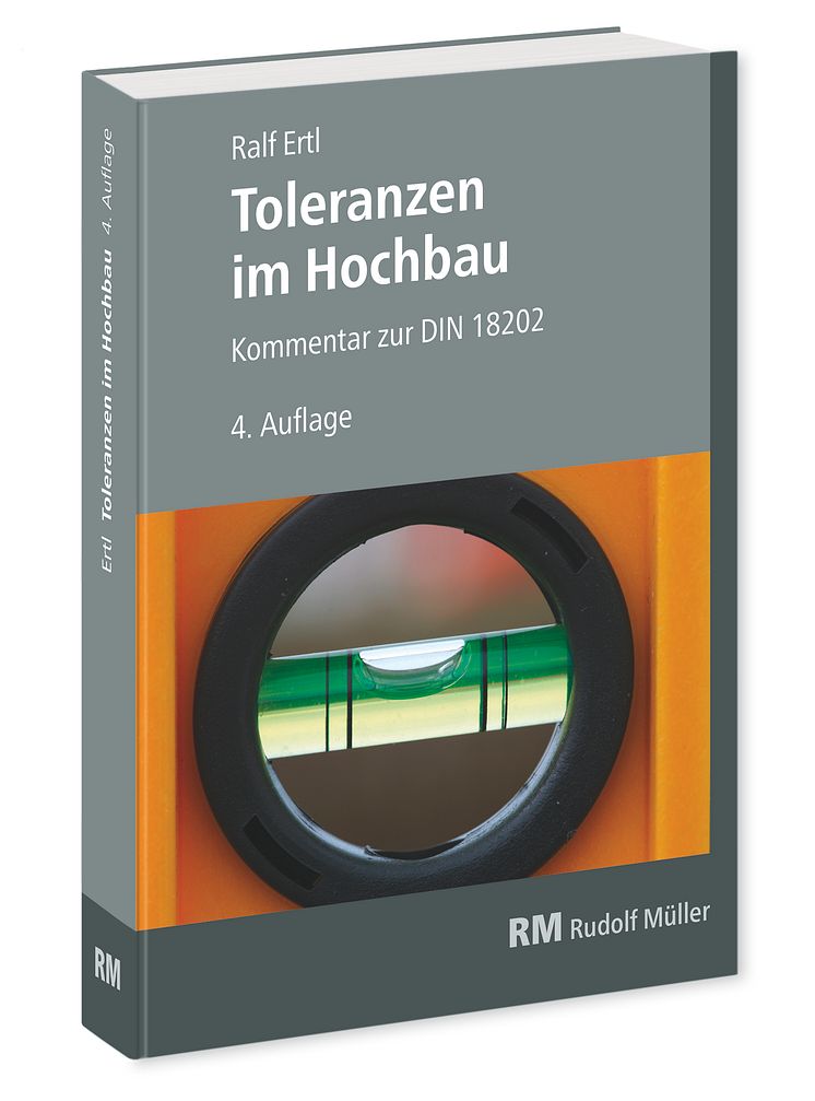 Toleranzen im Hochbau, 4. Auflage (3D/tif)