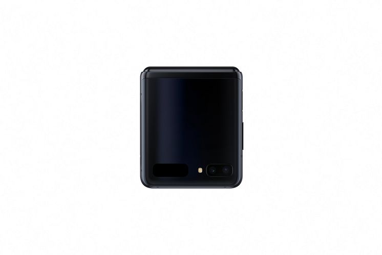 Samsung Galaxy Z Flip_closed front_black mirror