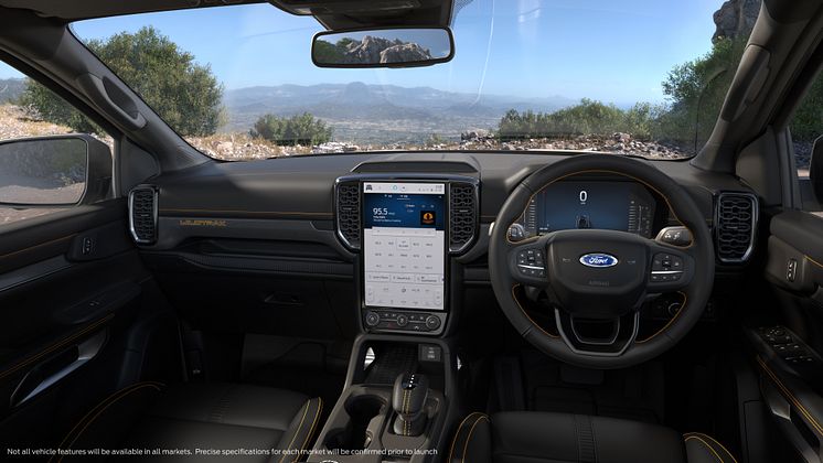 2022Ford_NextGenRanger_Wildtrak_RHDInterior4