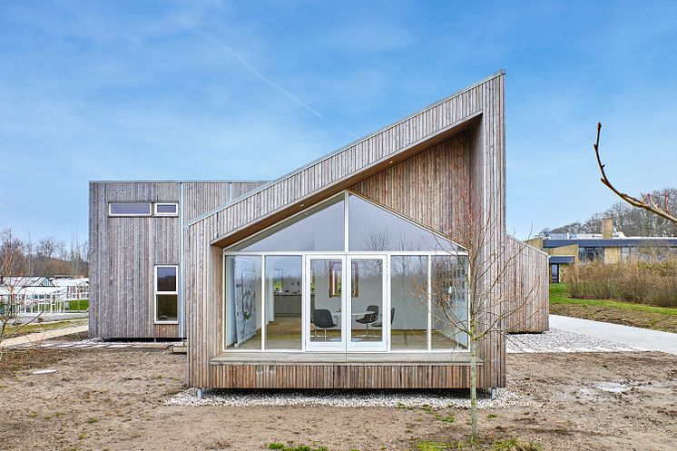 Das biologische Haus mit Kebony Fassade