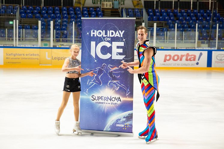 HOLIDAY ON ICE stellt neue Show SUPERNOVA in Leipzig vor