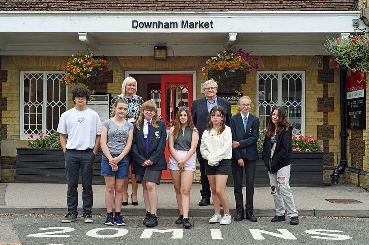 Downham Market artwork unveiled