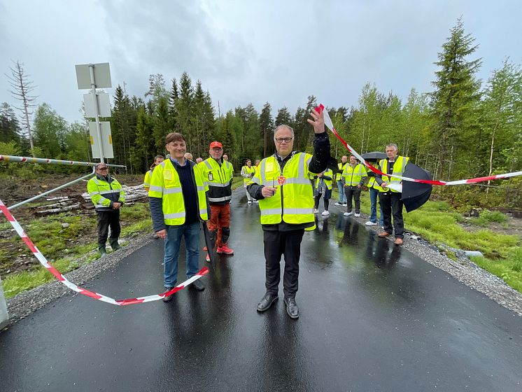 Ordføreren markerer et vellykket prosjekt 2