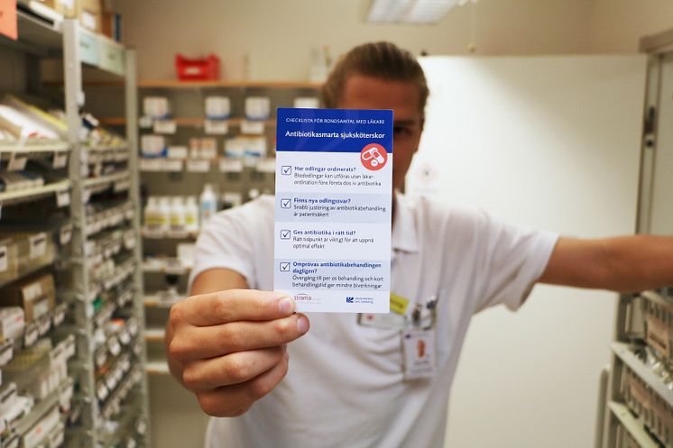 Rondkort för antibiotikasmarta sjuksköterskor