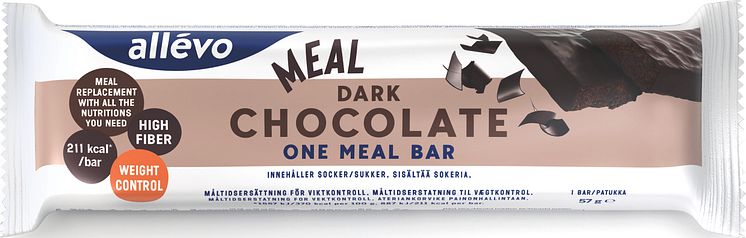 Allévo One Meal Bar Dark Chocolate