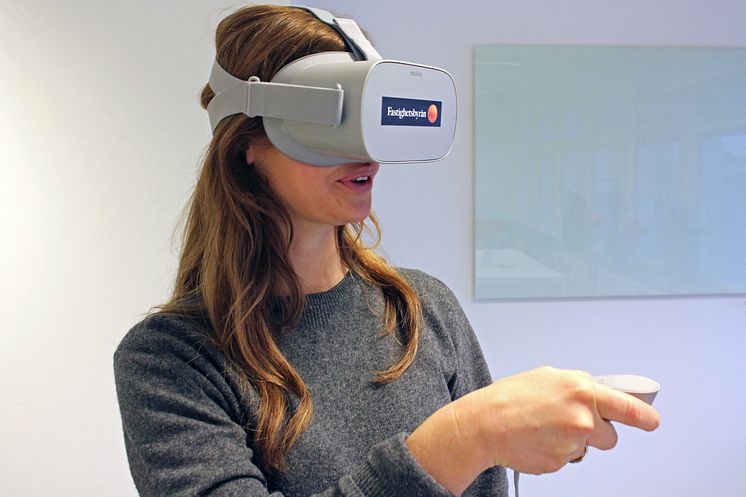 Fastighetsbyrån satsar på VR-visningar med Oculus Go