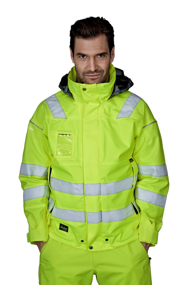 1683 High-Vis GORE-TEX® Skalljakke, Klasse 3