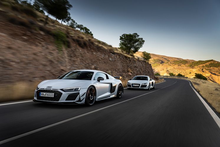 Audi R8 Coupé V10 GT RWD og Audi R8 GT Coupé (1. generation)