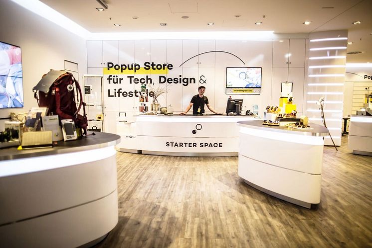 "Starter Space" Popup Store in den Höfen am Brühl