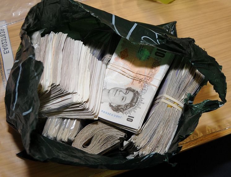 Op Kathmandu cash bundles seized by HMRC