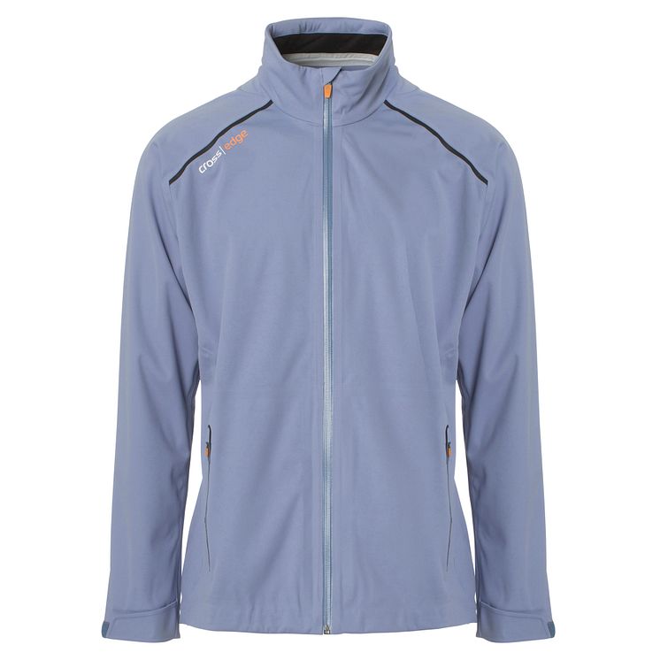 M Edge Jacket Stonewash Front - Cross Sportswear