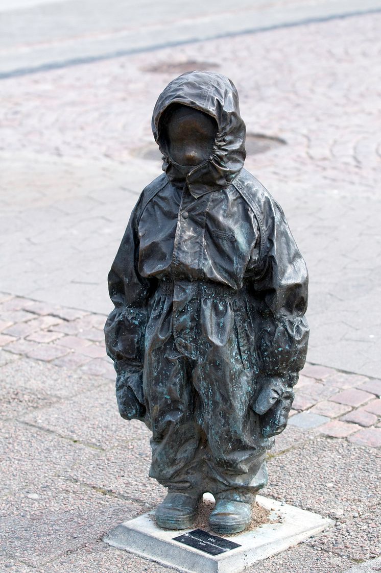 Barnveckan i Borås 2012 - skulpturen Ute