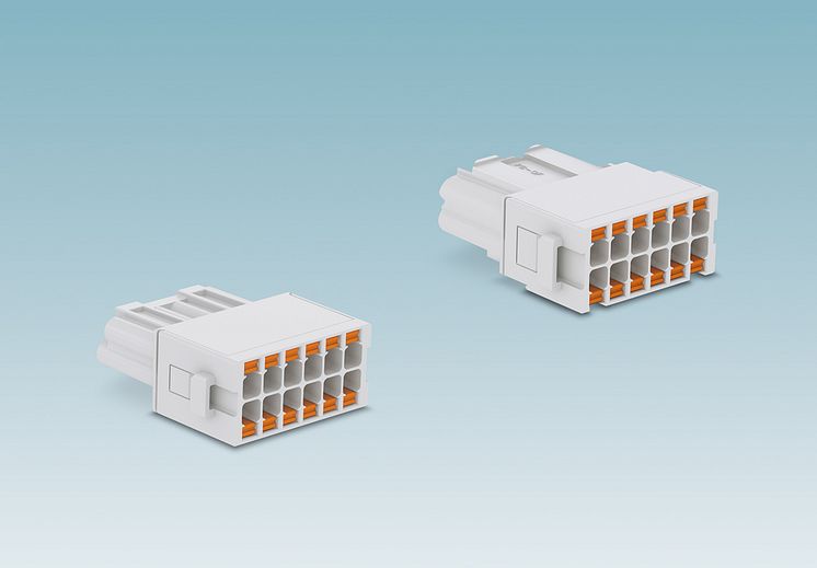Mangepolede, modulære kontaktindsatse med Push-in til industrimultistik