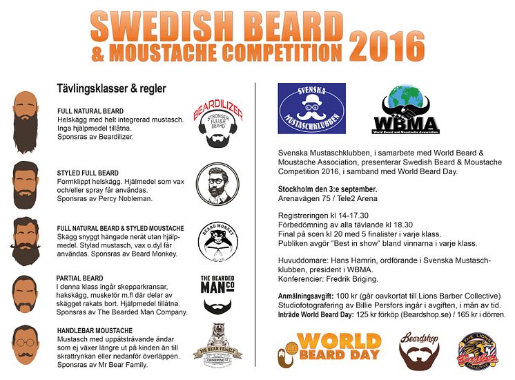 programblad swedish beard moustache competition