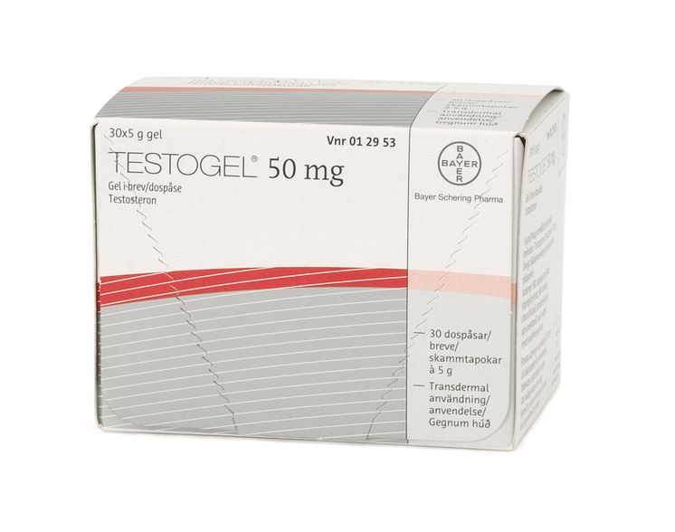 Testogel för daglig behandling av testosteronbrist