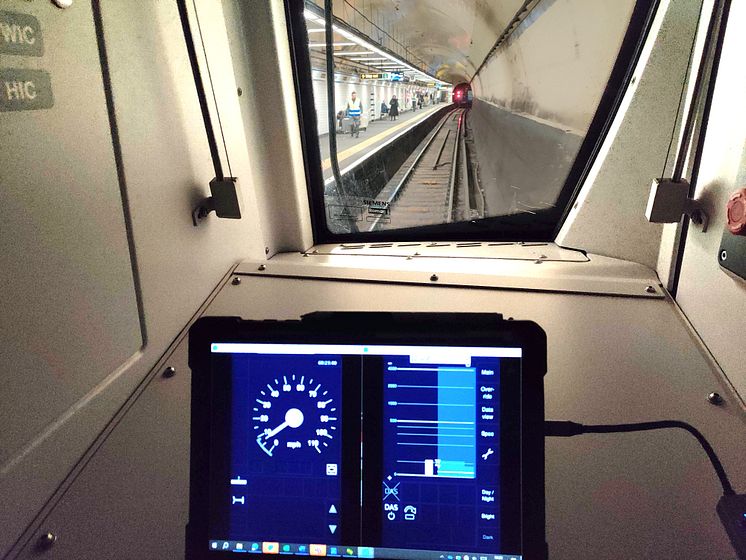 First passenger trains run with digital in-cab signalling 
