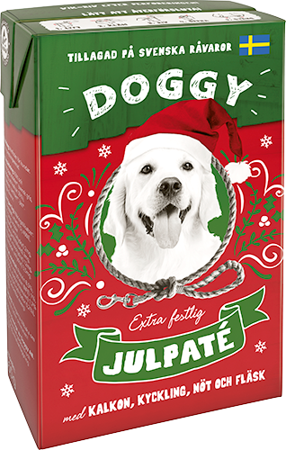 Doggy Julpaté frilagd