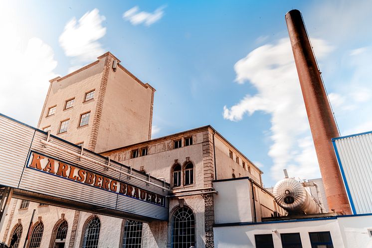 Bick auf die Brauerei