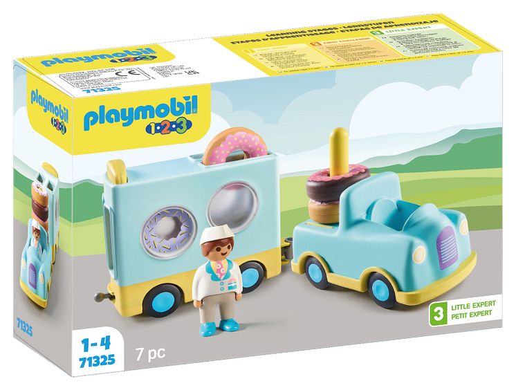 Verrückter Donut Truck mit Stapel- und Sortierfunktion (71325) von PLAYMOBIL