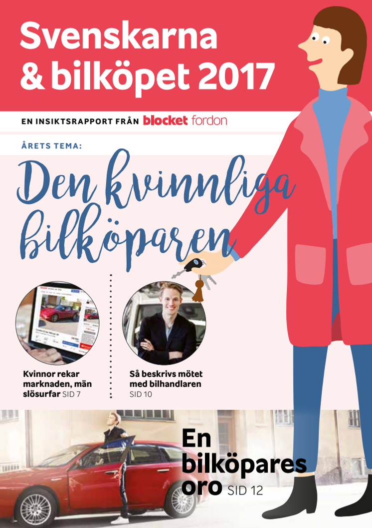 Svenskarna & bilköpet 2017  - tema: den kvinnliga bilköparen 2017