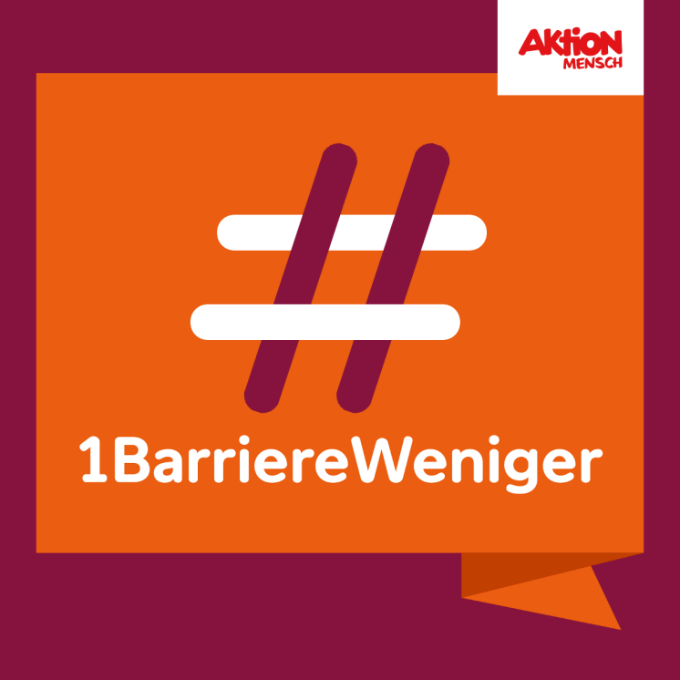 #1BarriereWeniger