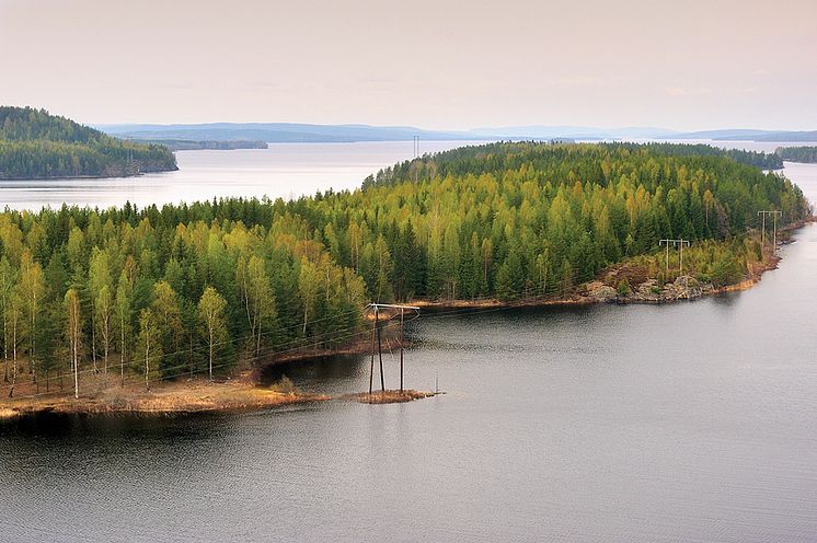 Elnät i landskap