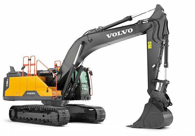 Volvo EC300E Hybrid - frilagd 1