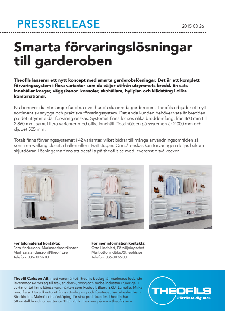 Smarta förvaringslösningar till garderoben