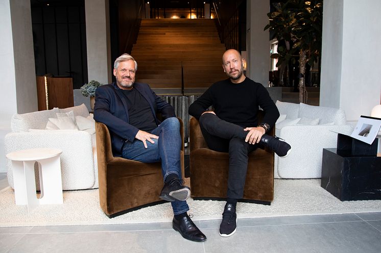 Bjarne Hansen (Menu) og Jonas Bjerre-Poulsen (Norm Architects)