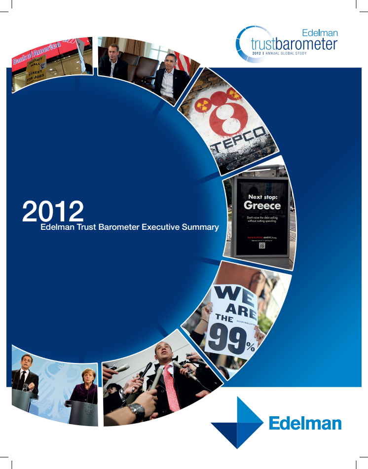 Edelman Trust Barometer 2012 Executive Summary