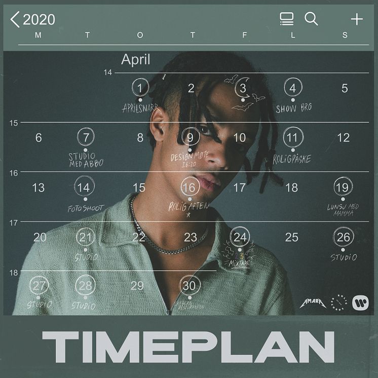 Amara - Timeplan (artwork)
