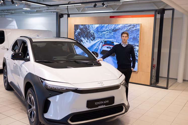 Toyota-butikken i Namsos har fått et løft 