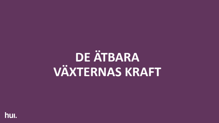 De ätbara växternas kraft - Sverige.pdf