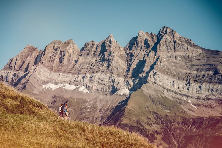 Wanderung im Val D'Illiez © Valais_Wallis Promotion - David Carlier