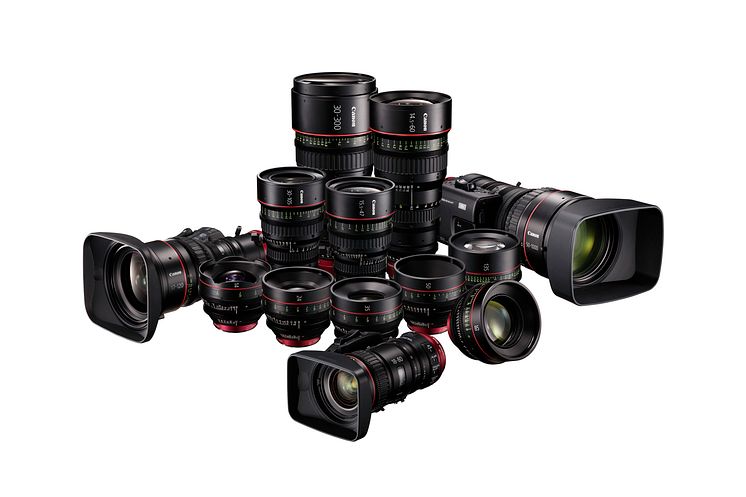 Canon Cinema lens range