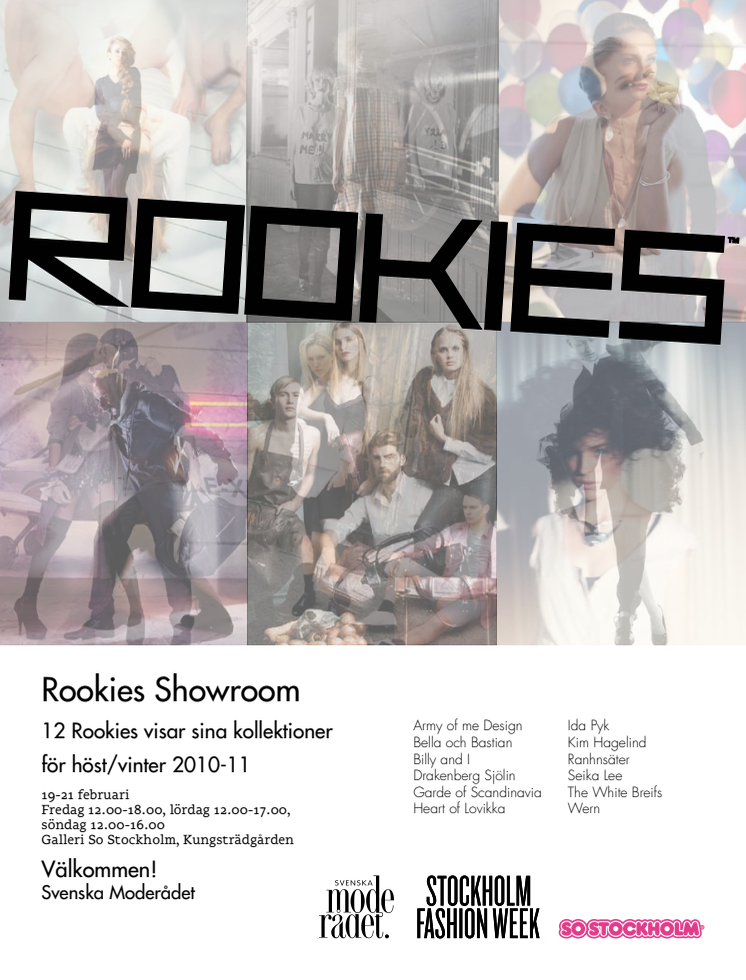 Stockholm Fashion Week visar 12 rookies