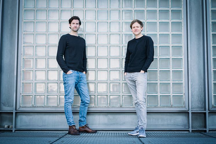 Co-Gründer von pliant Fabian Terner (COO) und Malte Rau (CEO)