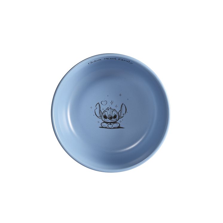 Stitch skål Ohana 15 cm, Blå