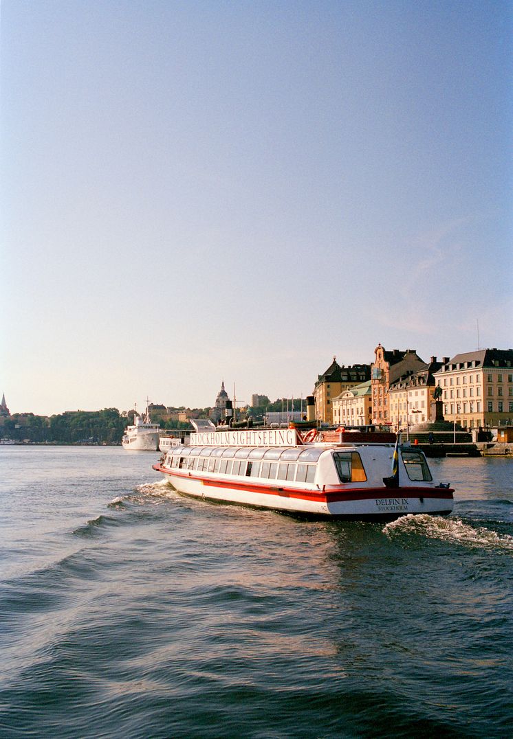 Pressbild - Stockholm Sightseeing - Delfinbåt