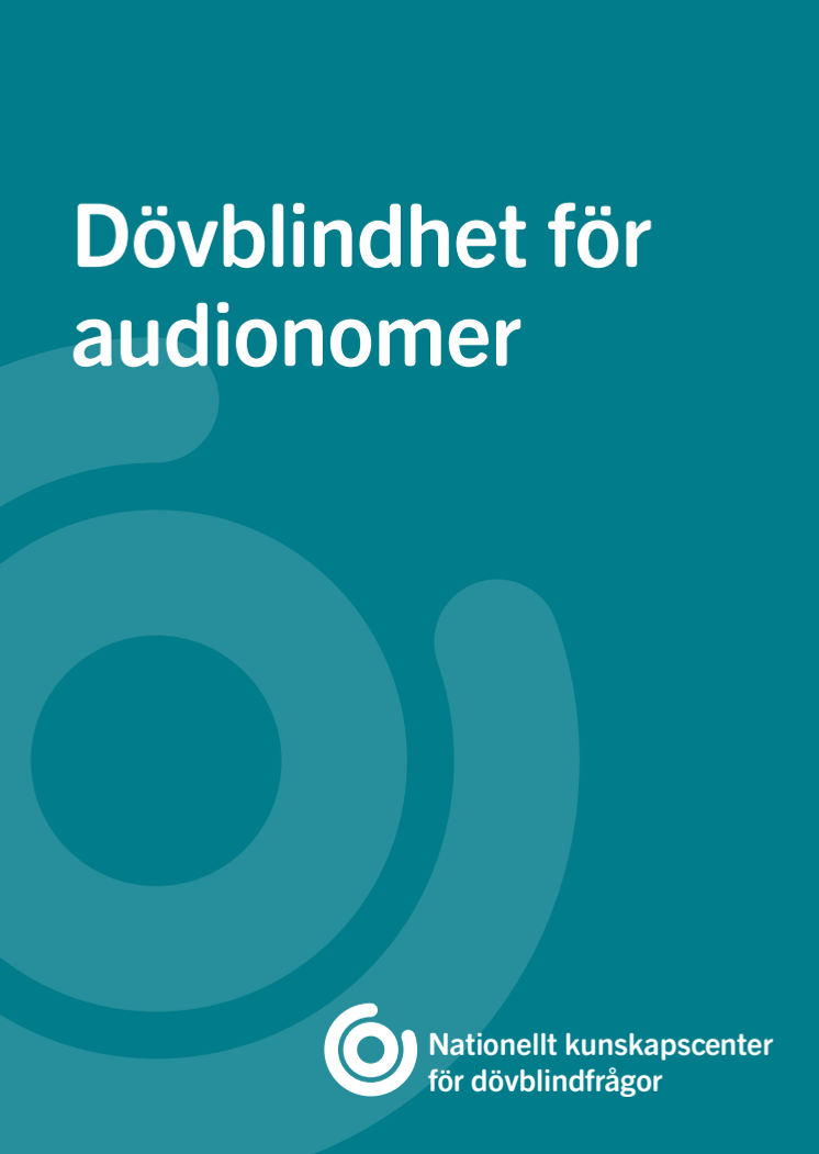 Dövblindhet för audionomer