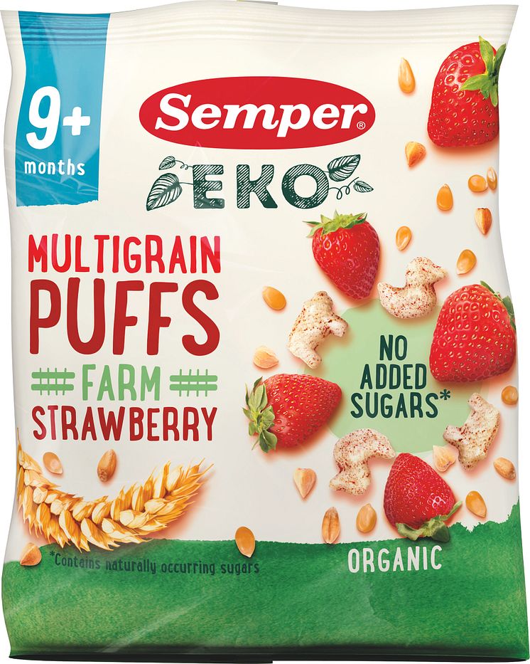 Multigrain Puffs Strawberry