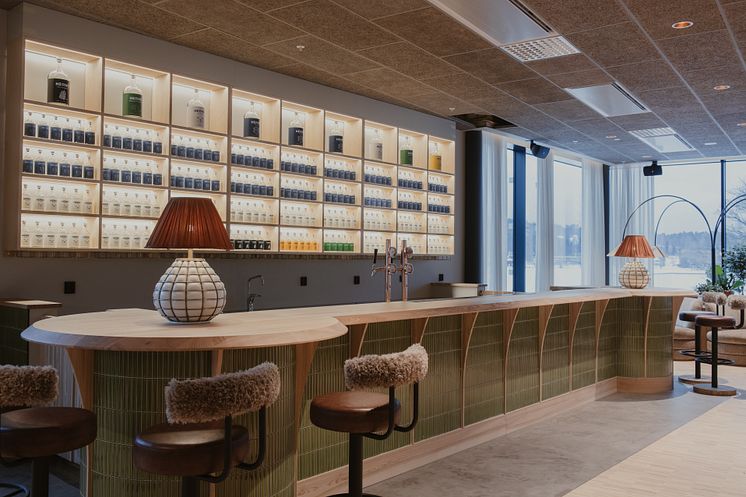 Hernö Gin Bar på Hernö Gin Hotell